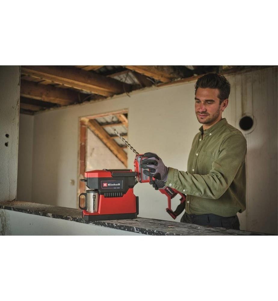 EINHELL - Filterkaffeemaschine TE-CF 18 Li-Solo Rot
