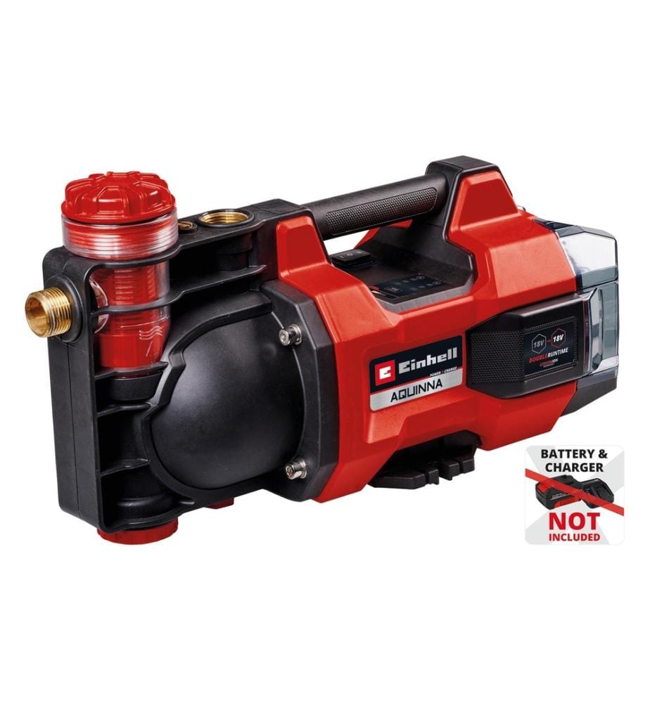 EINHELL - Pompe de jardin sans fil AQUINNA 18/30 F LED