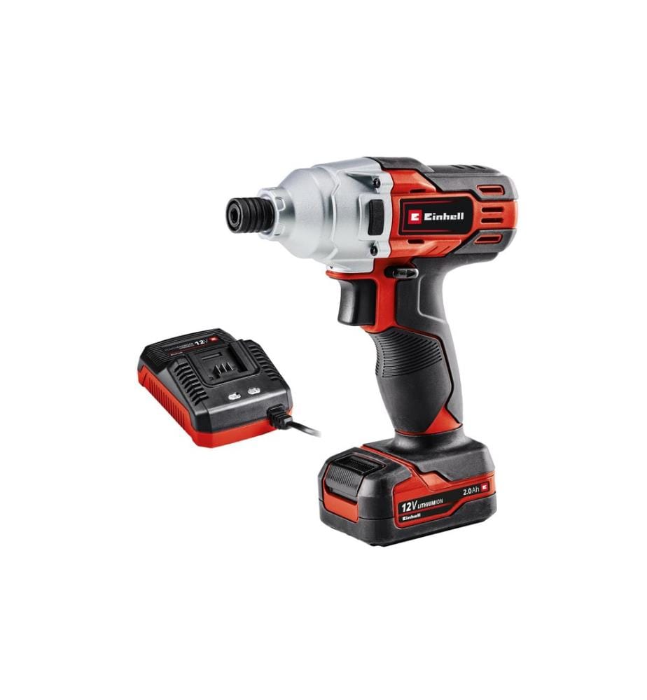 EINHELL - Visseuses à percussion sans fil TE-CI 12 Li 2.0 Ah Kit