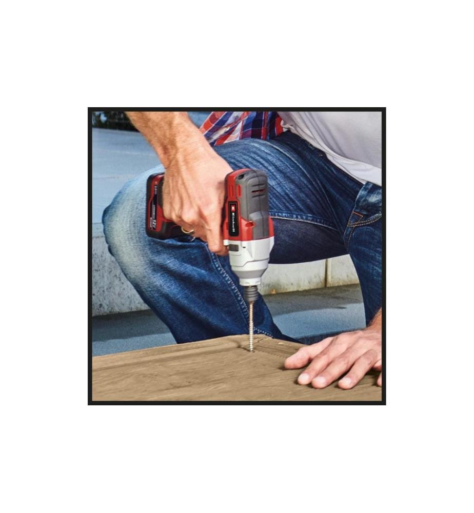 EINHELL - Visseuses à percussion sans fil TE-CI 12 Li 2.0 Ah Kit