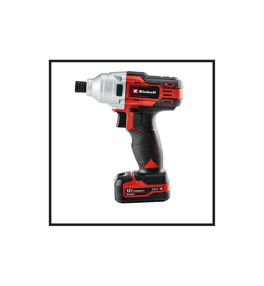 EINHELL - Visseuses à percussion sans fil TE-CI 12 Li 2.0 Ah Kit