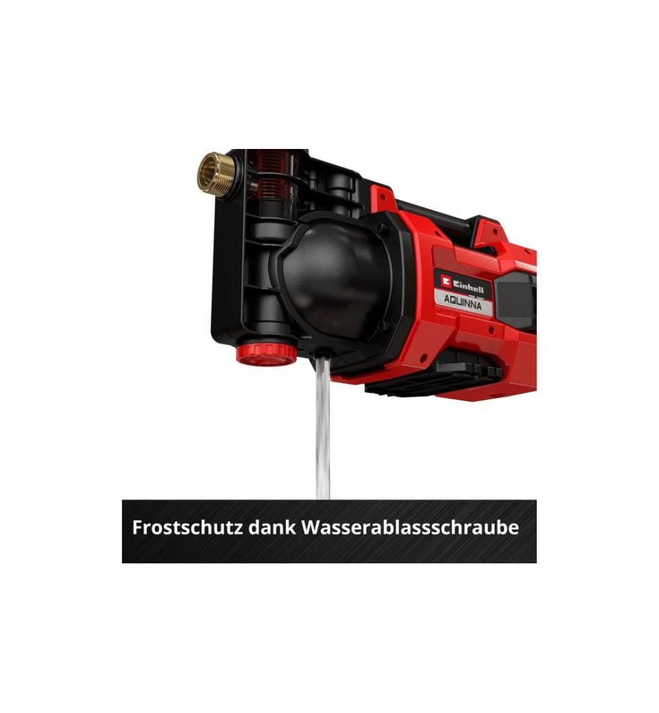 EINHELL - Akku-Gartenpumpe AQUINNA 36/38 F LED