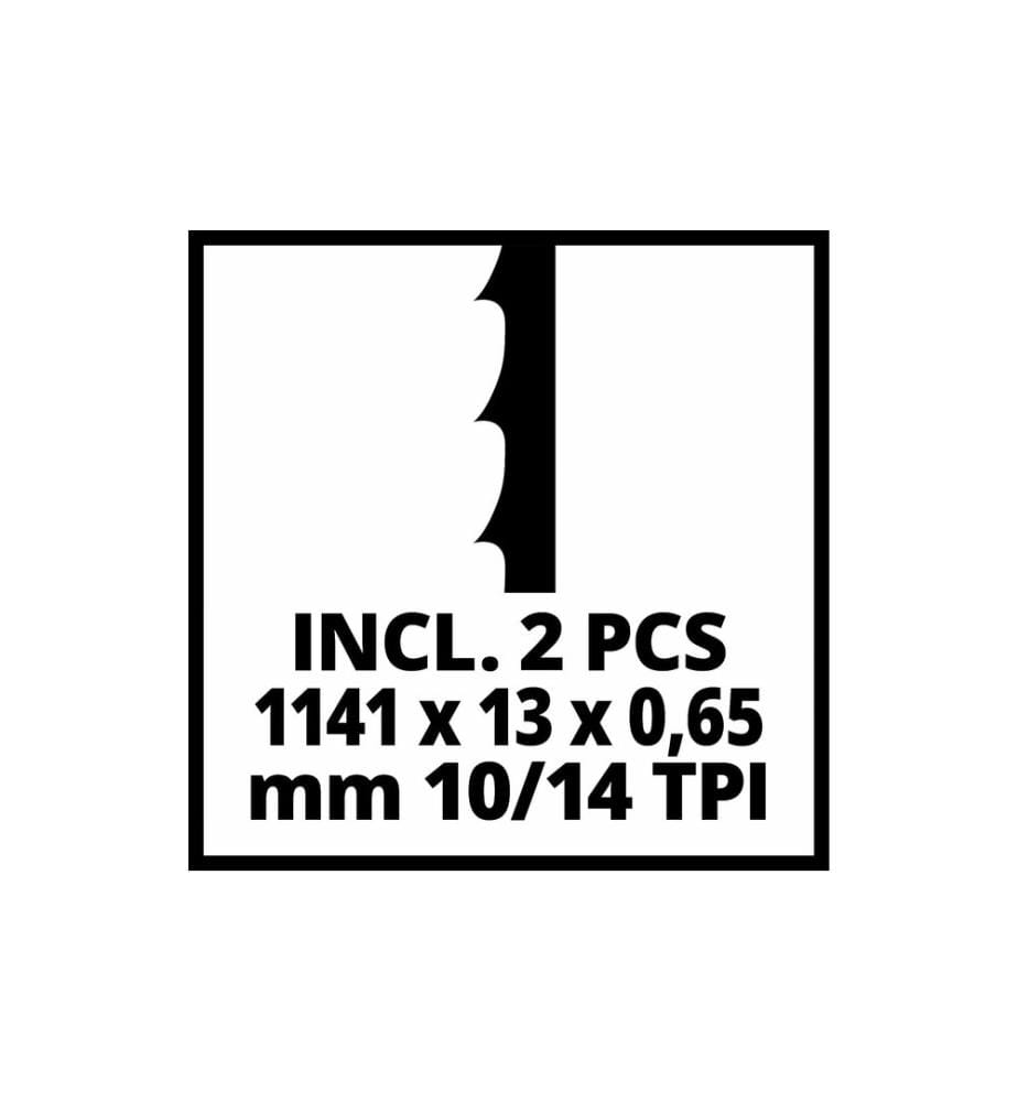 EINHELL - Scie à ruban sans fil TE-MB 18/127 U Li-Solo