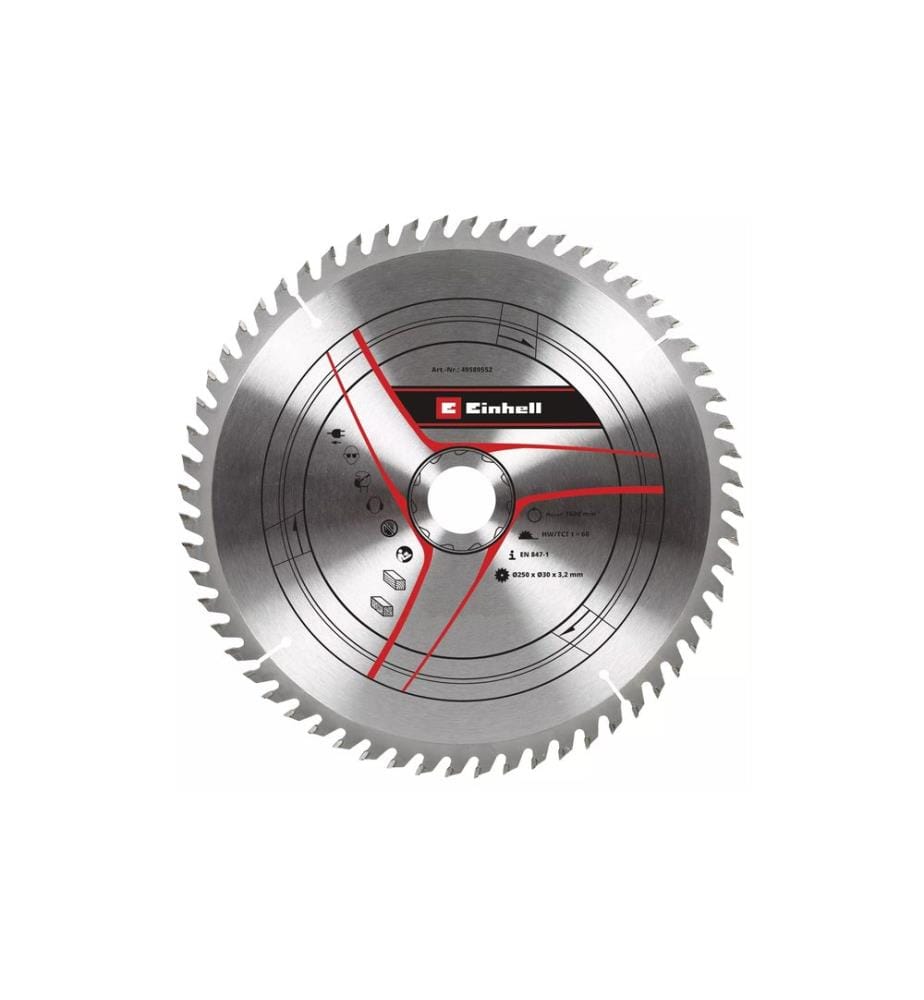 EINHELL - Lame de scie circulaire 250 x 30 x 3.2 Z60