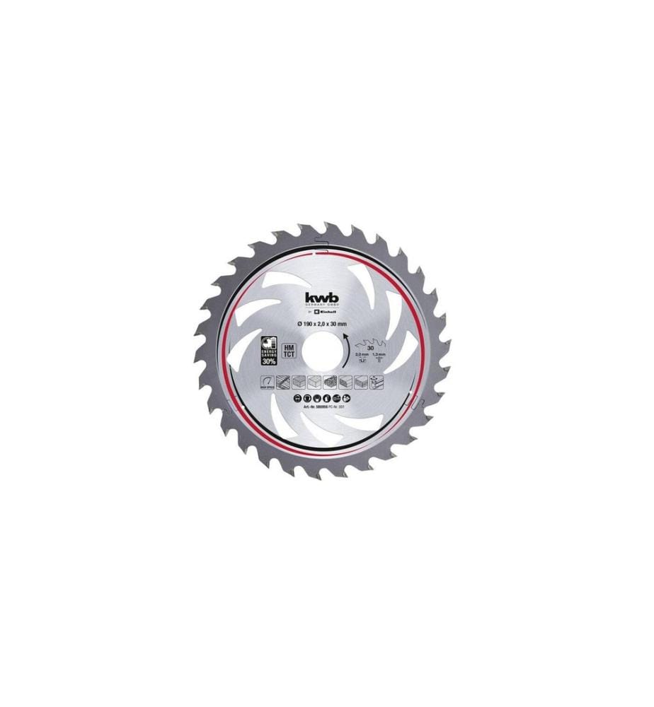 EINHELL - Lame de scie HM 190 x 30 Z30
