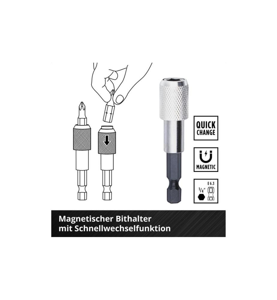 EINHELL - Bit-Set L-CASE Kassette 40tlg LS