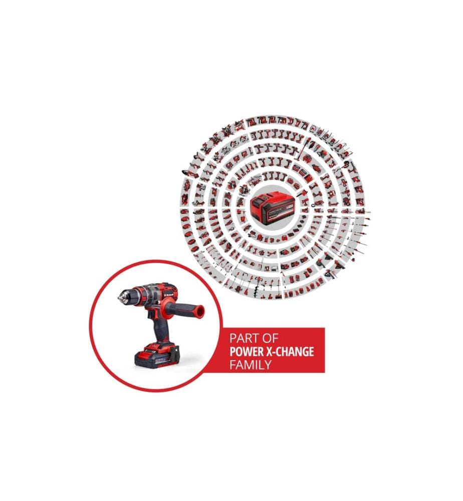 EINHELL PROFESSIONAL - Perceuses à percussion sans fil TP-CD 18/80 Li-i BL