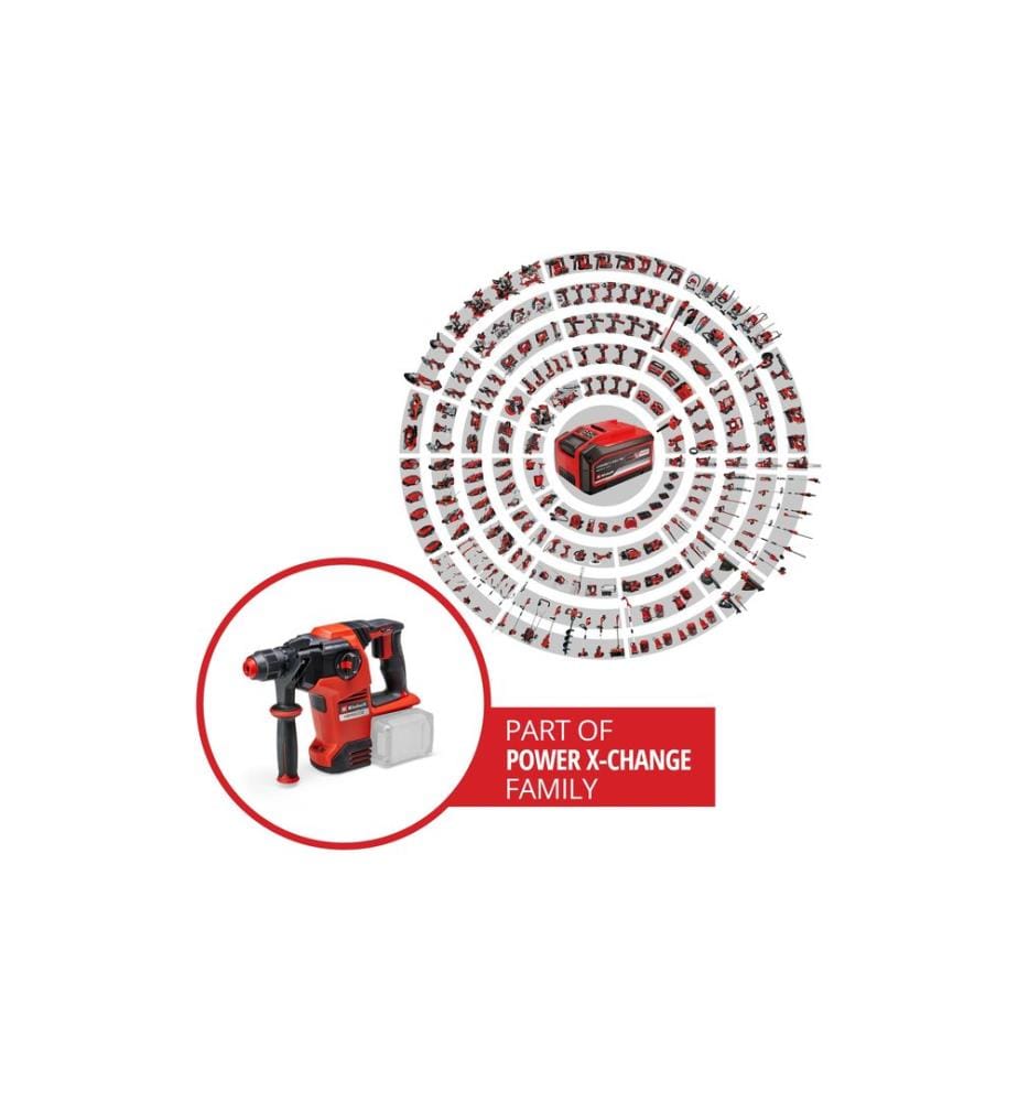 EINHELL PROFESSIONAL - Marteau de forage et de burinage HEROCCO 36/28 Solo