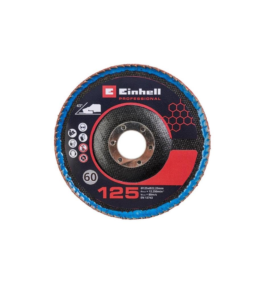 EINHELL PROFESSIONAL - Fächerschleifscheibe - Set 3-tlg. , Ø 125 mm