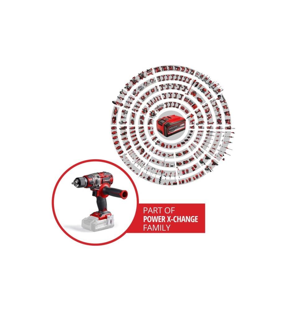 EINHELL PROFESSIONAL - Perceuse-visseuse sans fil TP-CD 18/80 Li BL-Solo