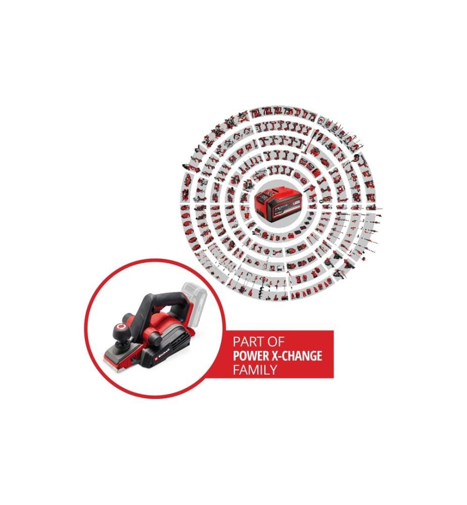 EINHELL PROFESSIONAL - Rabot sans fil TP-PL 18/3 Li BL – Solo