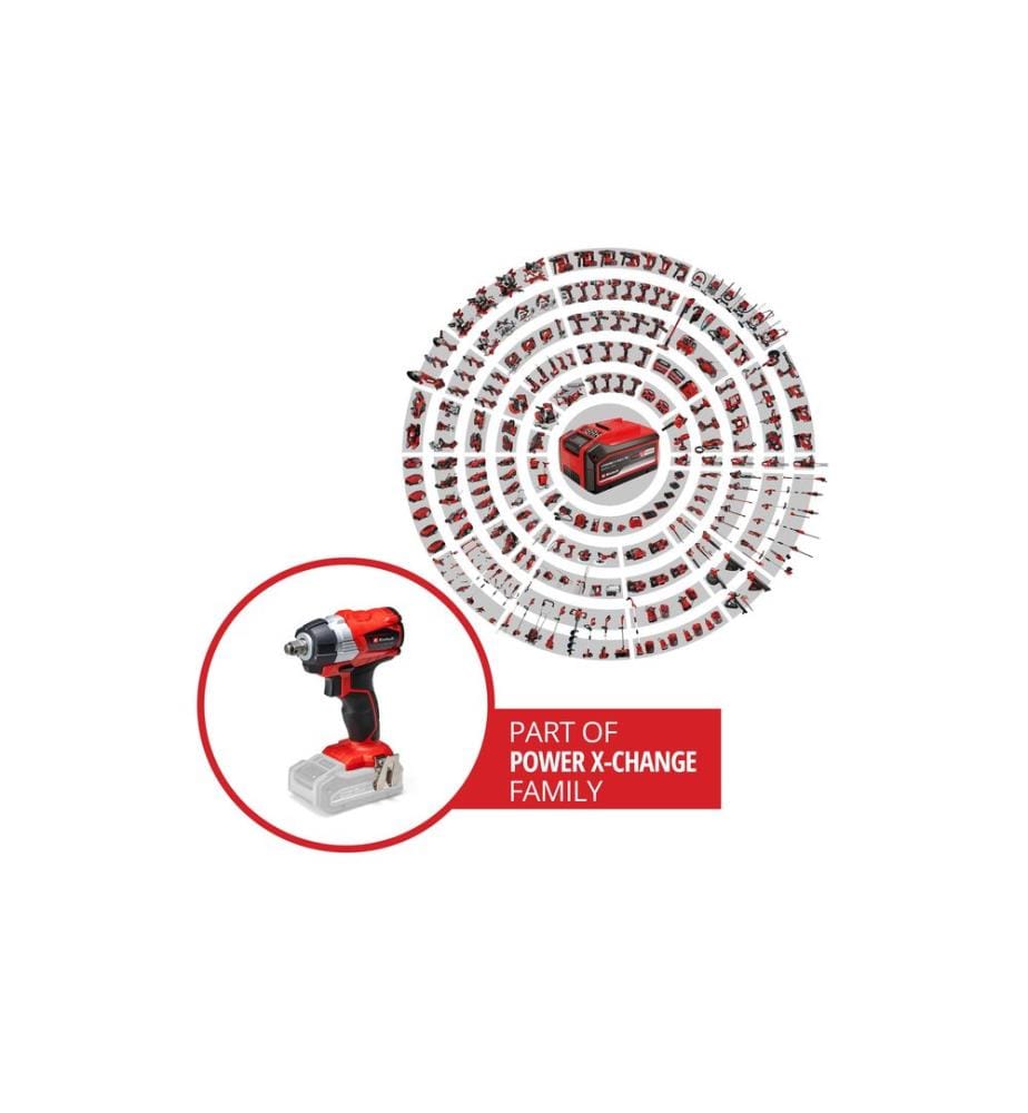 EINHELL PROFESSIONAL - Akku-Schlagschrauber TE-CW 18Li Brushless Solo