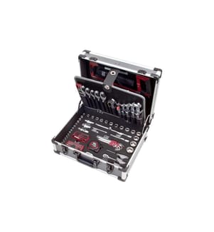 KRAFTWERK - Coffret à outils B147 BASIC LINE 1/4“ + 1/2“ 158 pièces
