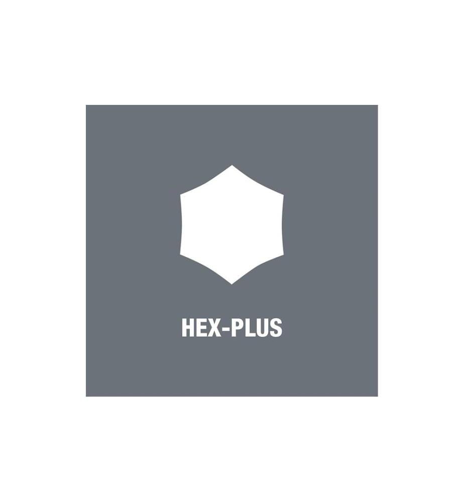 WERA - Tournevis 2054 Hex-Plus 2.0 x 60 mm Six pans creux