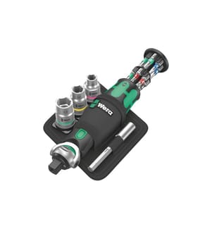 WERA - Jeux de cliquets 8009 Cyclope Pocket Set 2, 18 pièces