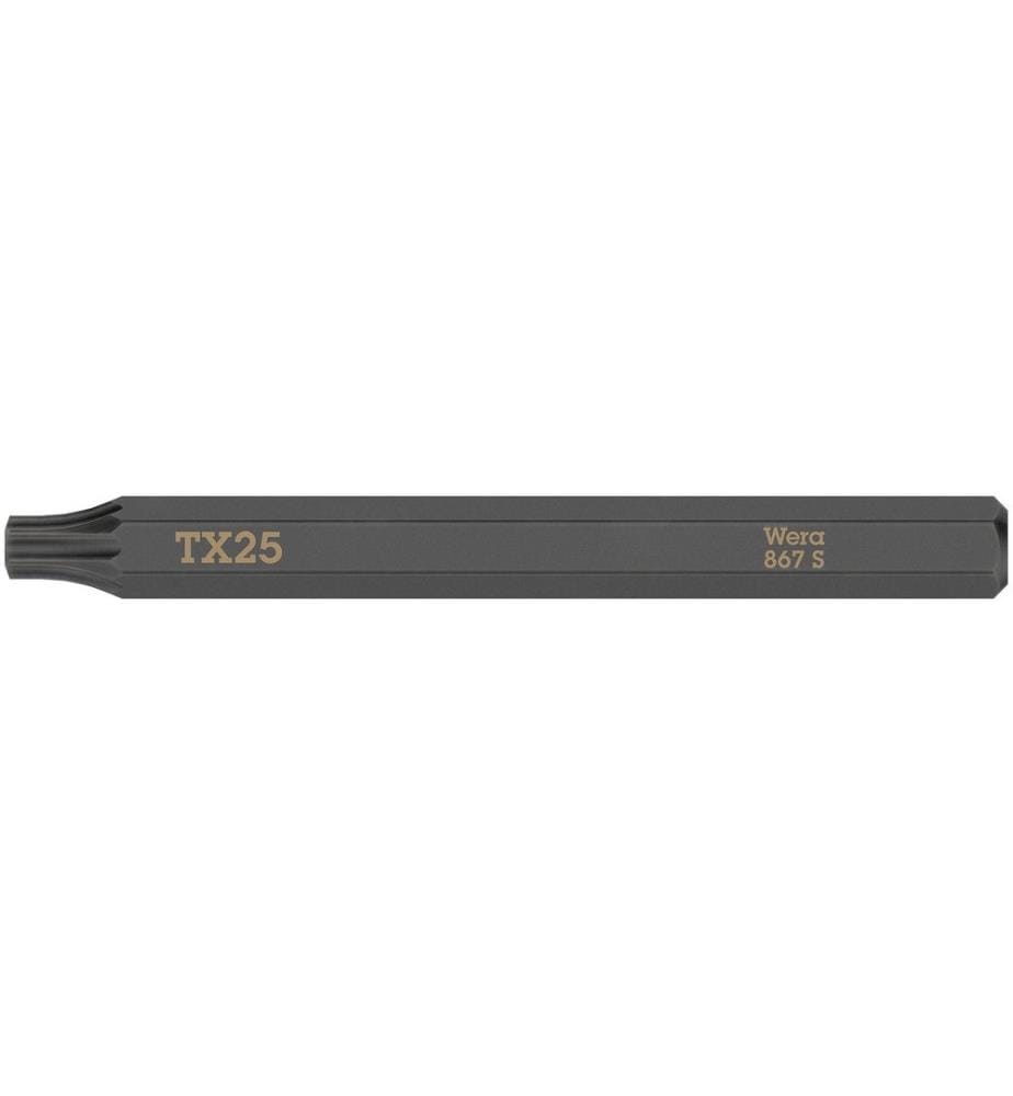 WERA - Bit 867 S Torx TX25, 1-teilig