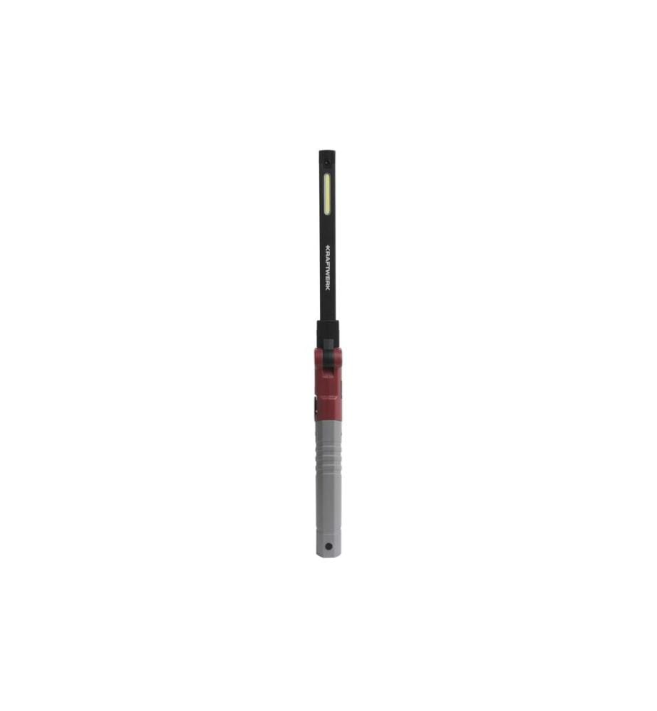 KRAFTWERK - 9 x LED Lampe à main Slimlight 800, 3.7 V, 2600 mAh