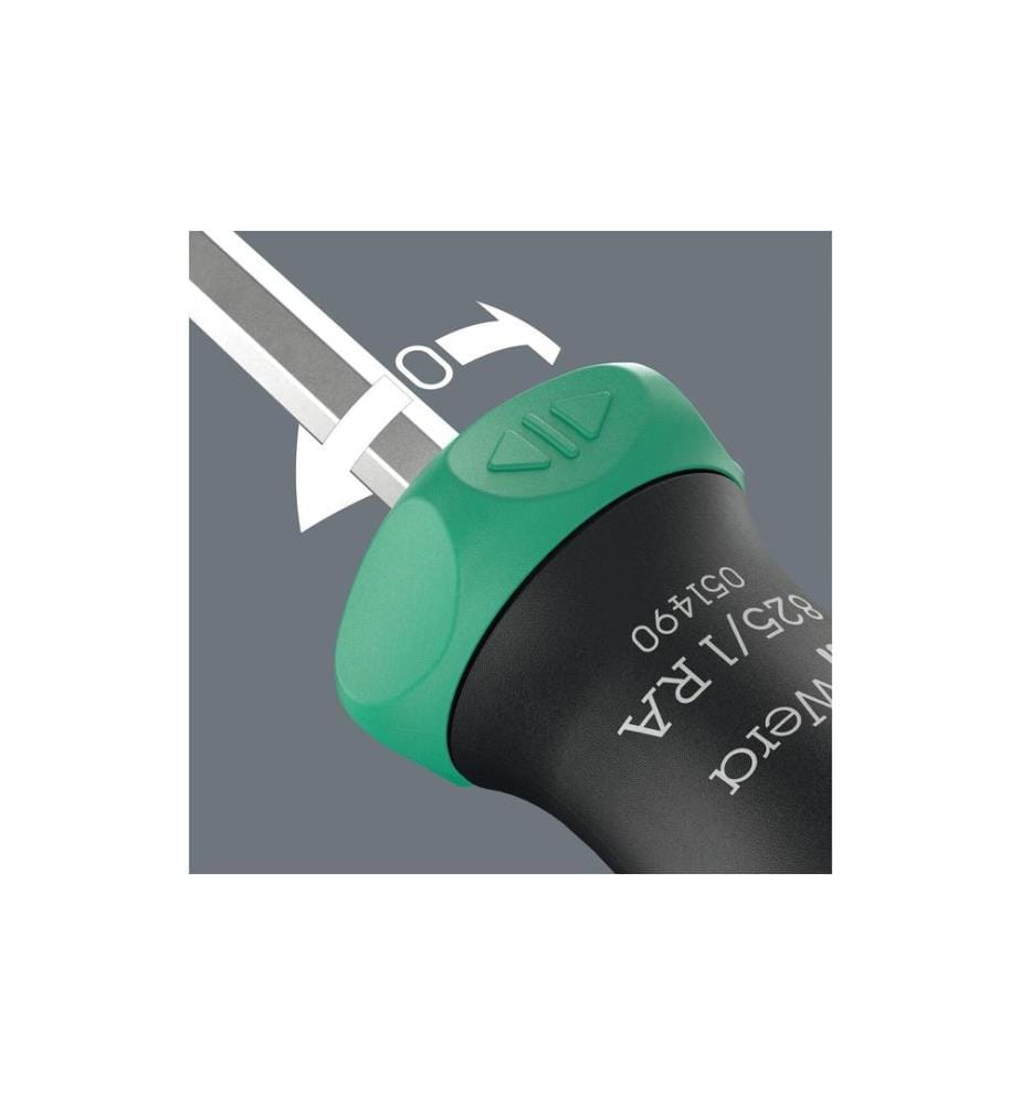 WERA - Ratschen-Set Kraftform Kompakt 27 RA 1, 6-teilig