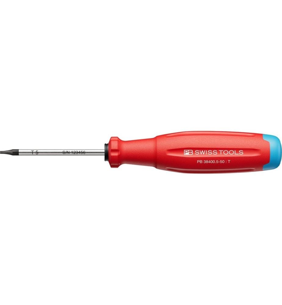 PB Swiss Tools - Tournevis PB 38400.5-50 SwissGrip Evo Torx