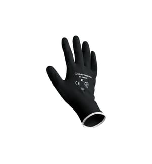 KRAFTWERK - Mechanikerhandschuh XL, Schwarz, 24 Stück