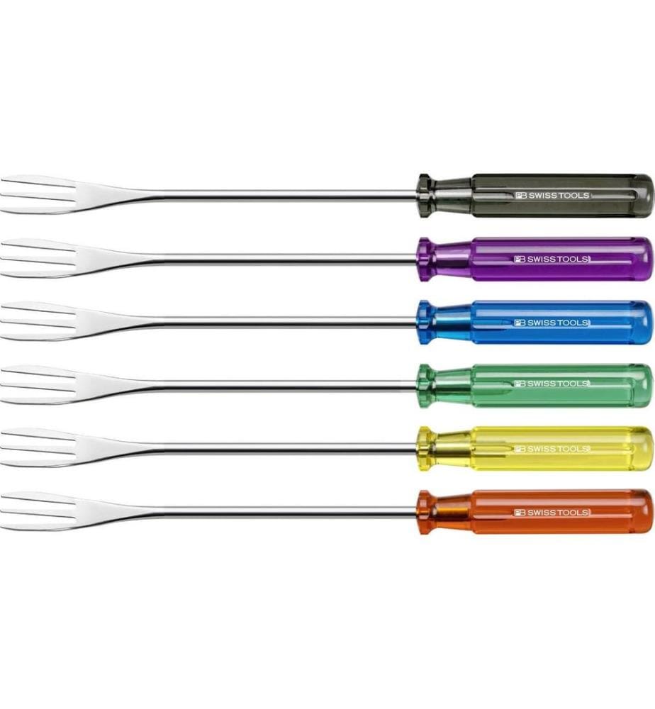 PB Swiss Tools - Käsefonduegabel 6 Personen