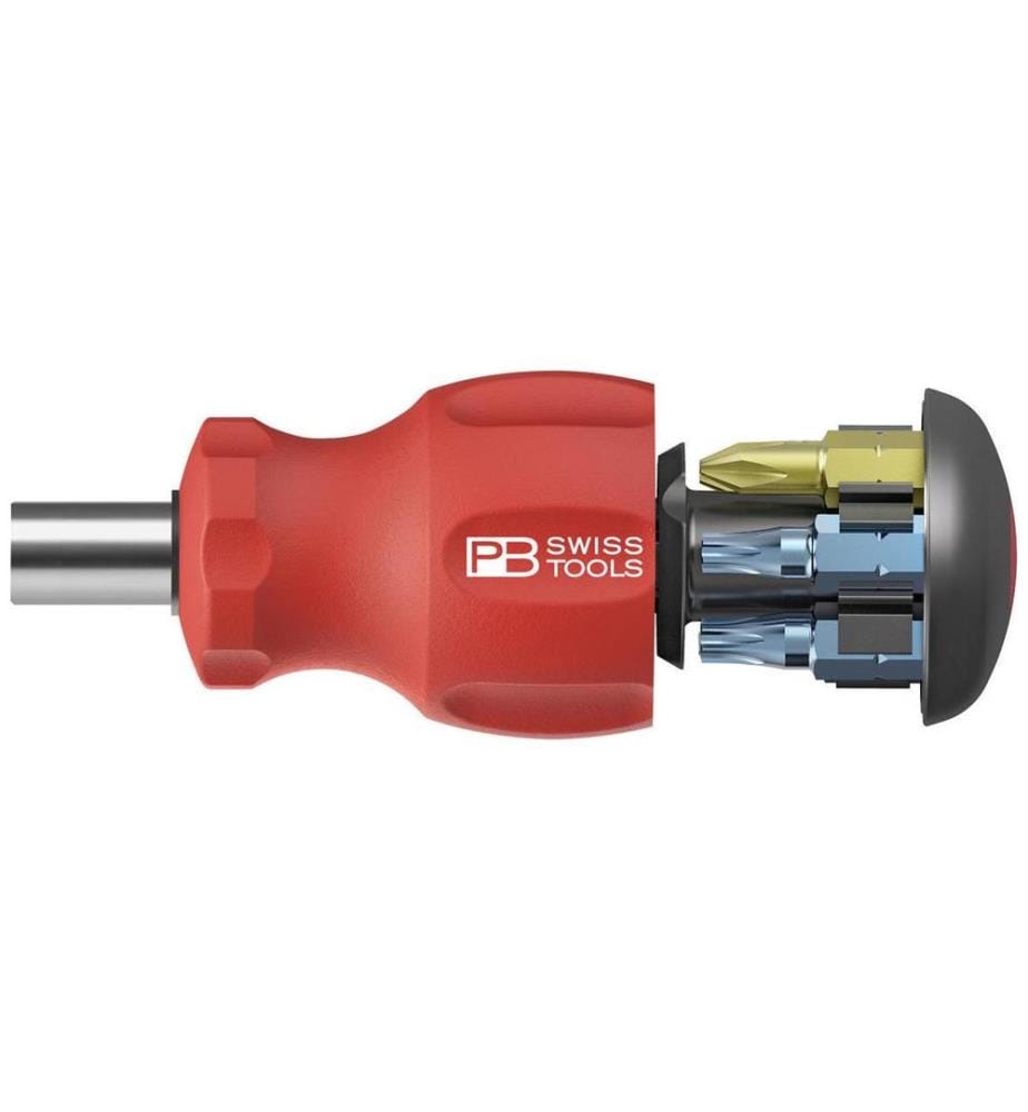 PB Swiss Tools - Embouts de tournevis Insider Stubby 1/4