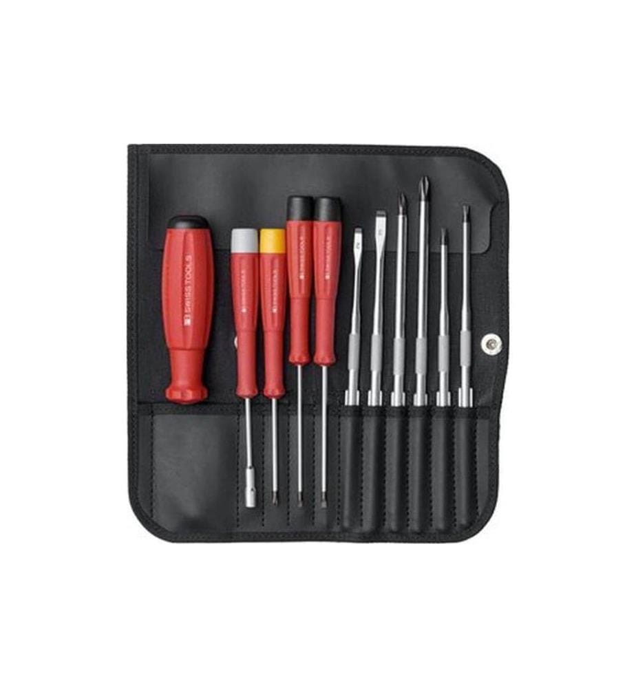 PB Swiss Tools - Jeux de tournevis PB 8220 avec étui 10 pièces