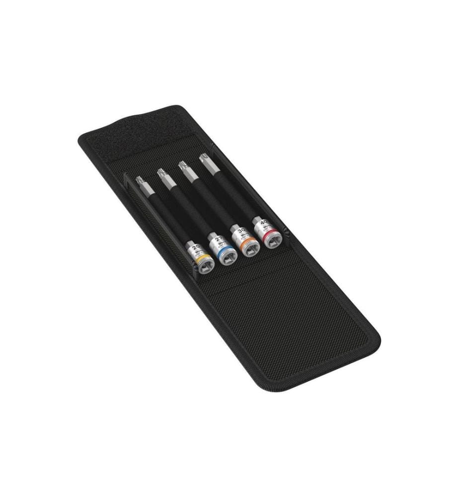 WERA - Jeux de douilles 8767 A TX HF 1 Zyklop TORX 1/4
