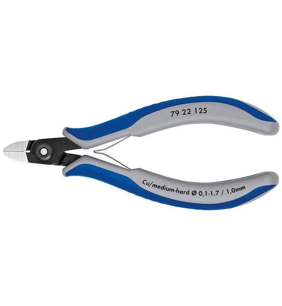 KNIPEX - Präzisionsseitenschneider runder Kopf, 125 mm