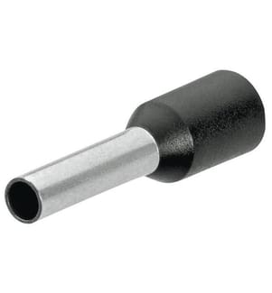 KNIPEX - Cosses terminales 16 x 10 mm Noir, 200 Pièce/s