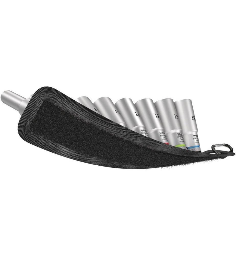 WERA - Douille de clé Belt B Deep 1, 3/8 9 pièces