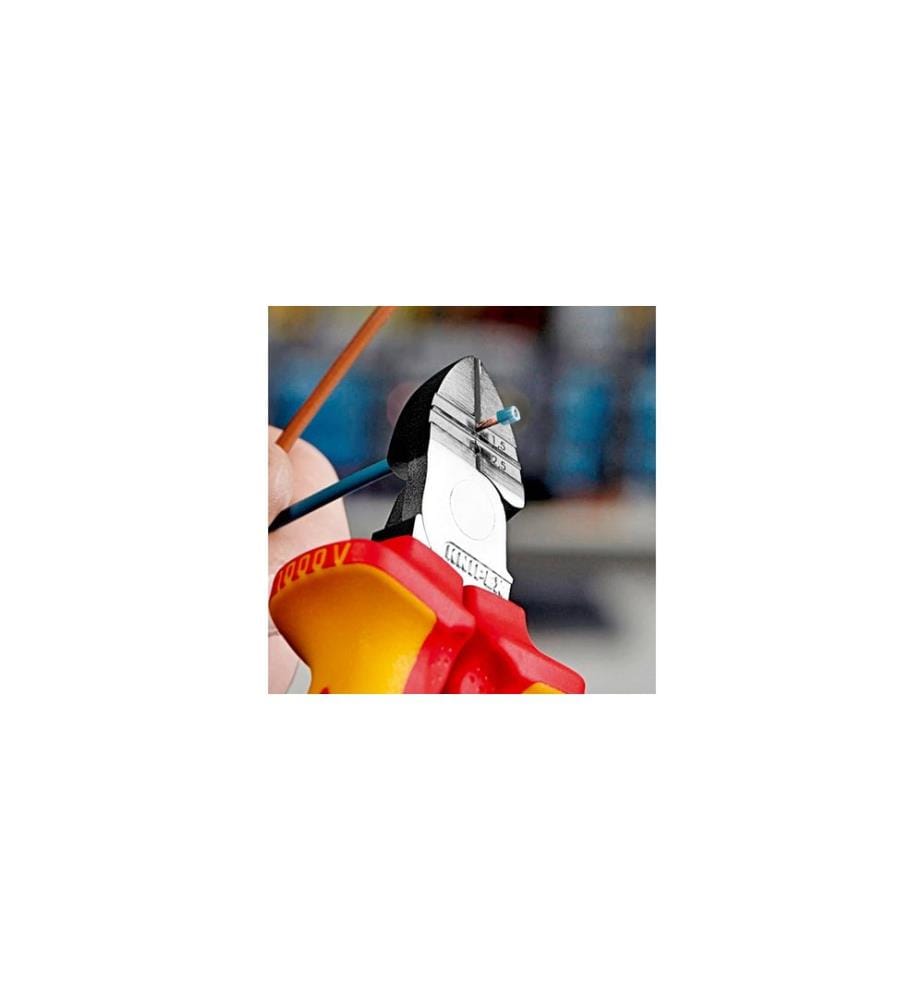KNIPEX - Pince coupante diagonale à dénuder 160 mm
