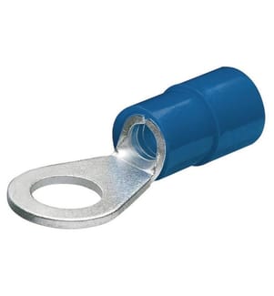 KNIPEX - Cosses à anneau 5.0 mm Bleu, 100 Pièce/s