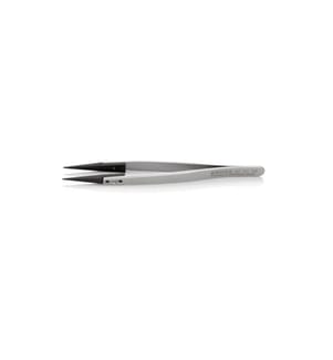 KNIPEX - Pince à épiler avec embouts interchangeables, ESD, Straight 130 mm