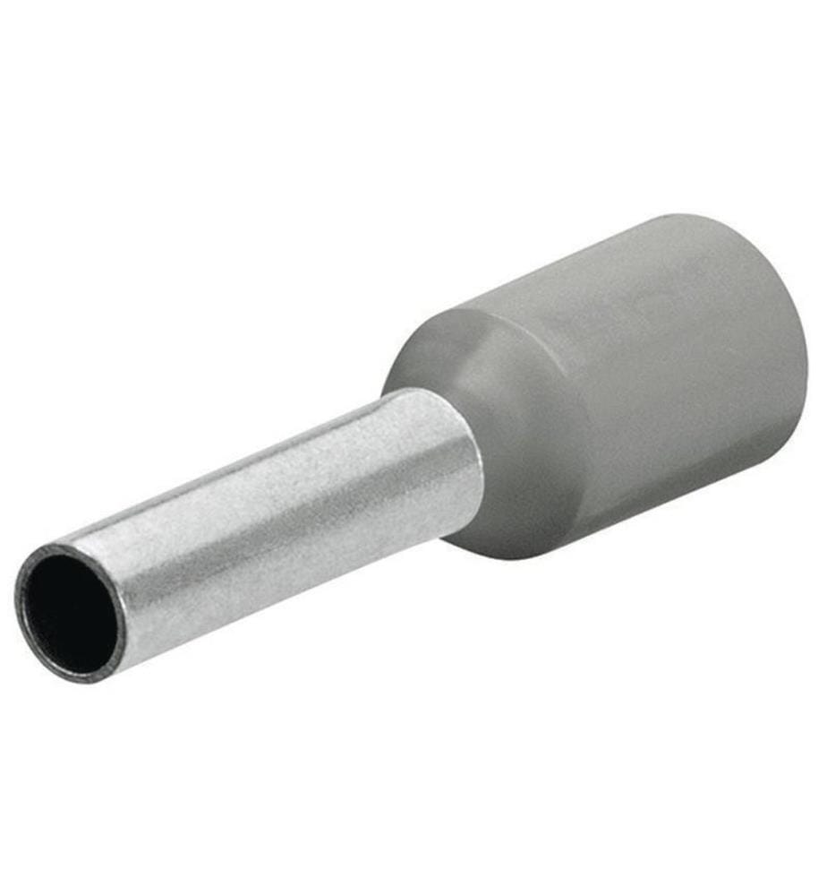 KNIPEX - Cosses terminales 20 x 12 mm Gris, 200 Pièce/s