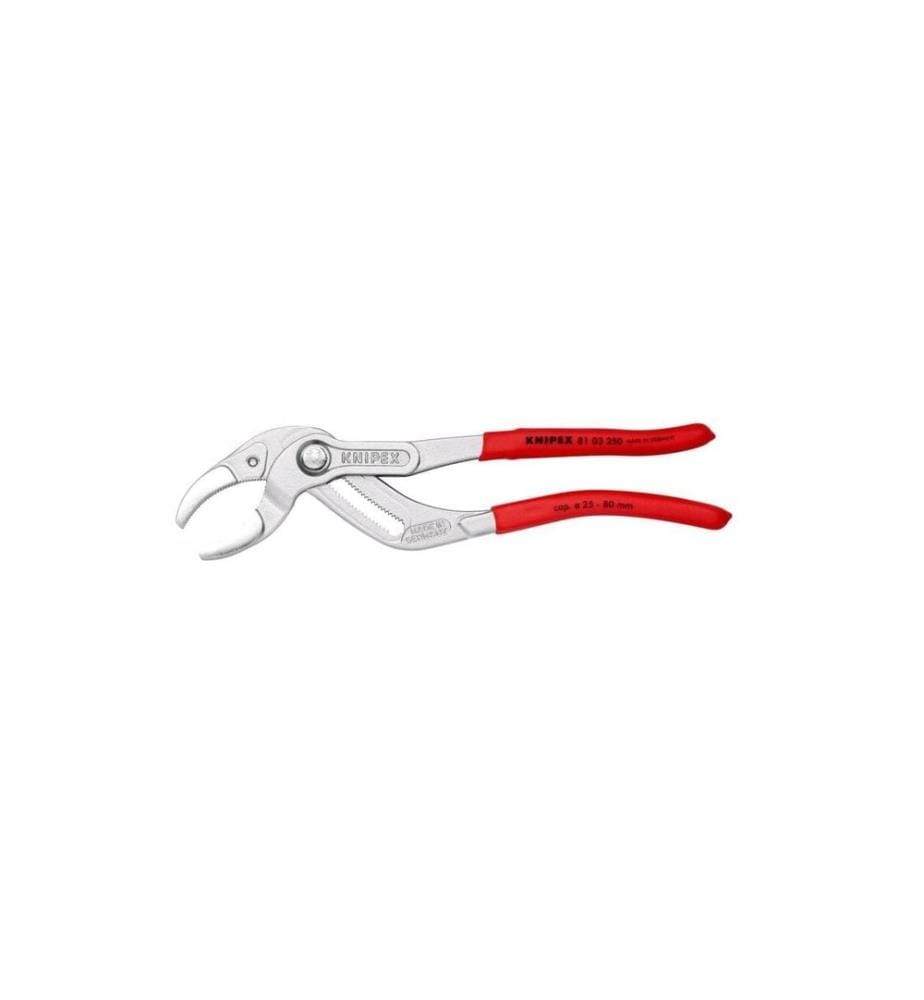 KNIPEX - Pince à siphon SpeedGrip 250 mm, Ø 25 - 80 mm