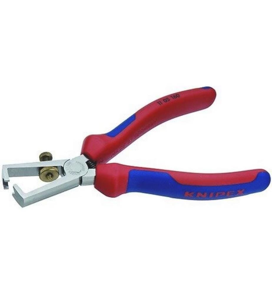 KNIPEX - Abisolierzange 160 mm verchromt
