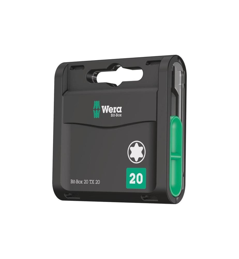 WERA - Kits de bits 20 TX 20x25 mm 20 Pièce/s pièce(s)