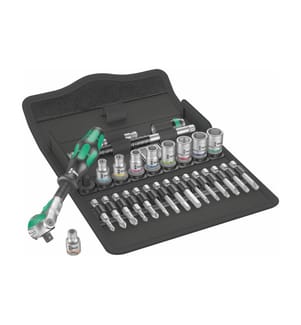 WERA - Ratschen-Set 8100 SA 9 Zyklop Speed 1/4 28-teilig