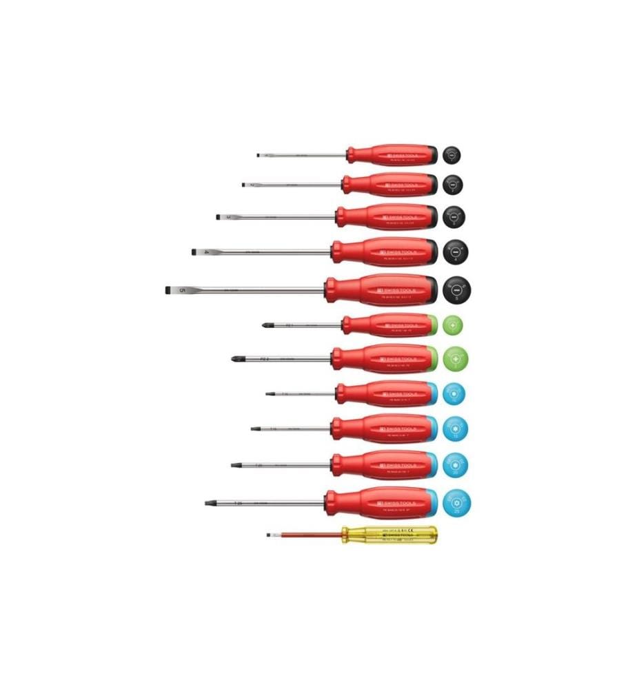 PB Swiss Tools - Jeu de tournevis 38472 SwissGrip Evo