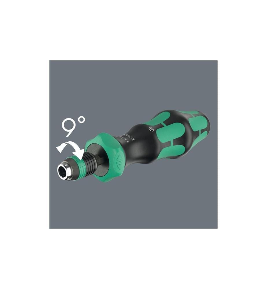 WERA - Bits-Handhalter mit Ratschenfunktion, 1/4, 1/4 x 140 mm