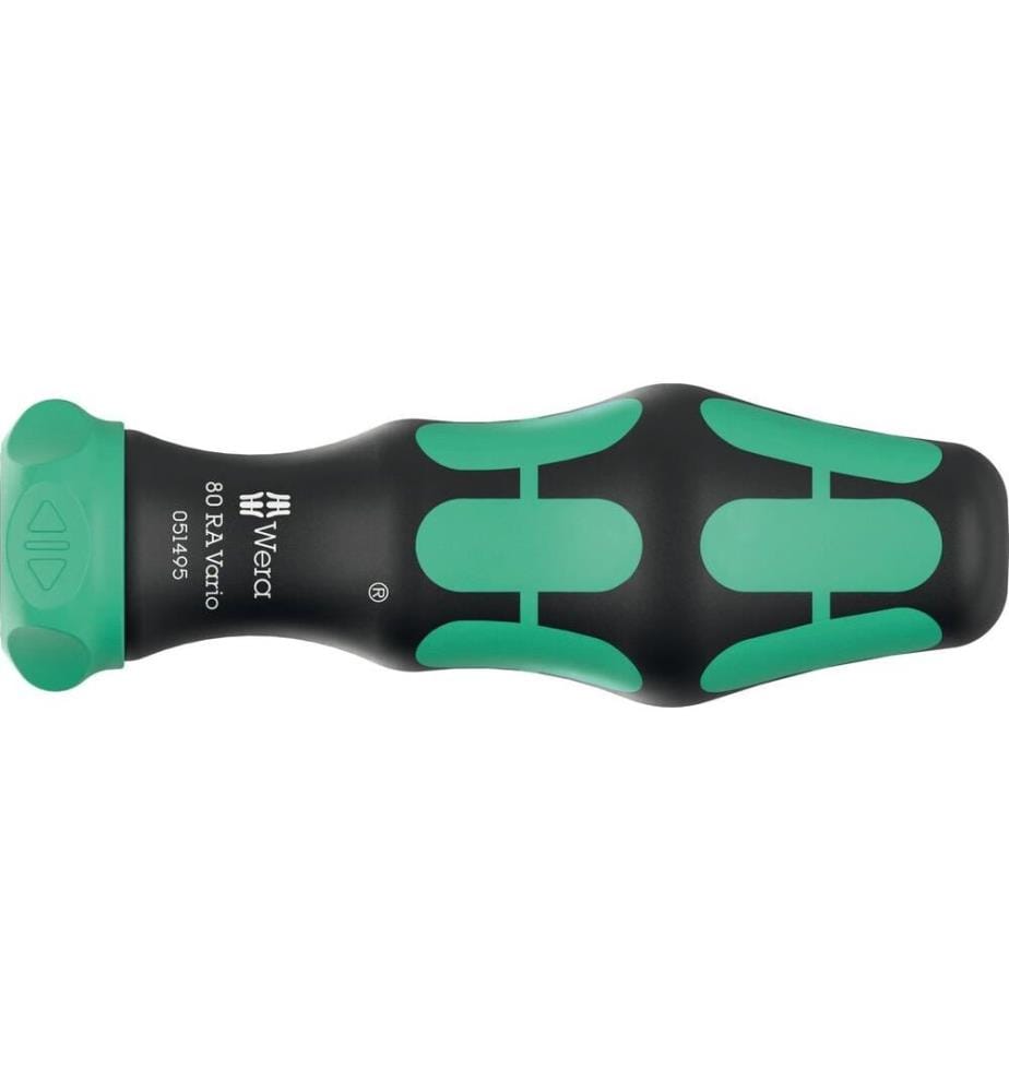 WERA - 80 RA Vario Handhalter mit Ratschenfunktion, 6 x 113,5 mm