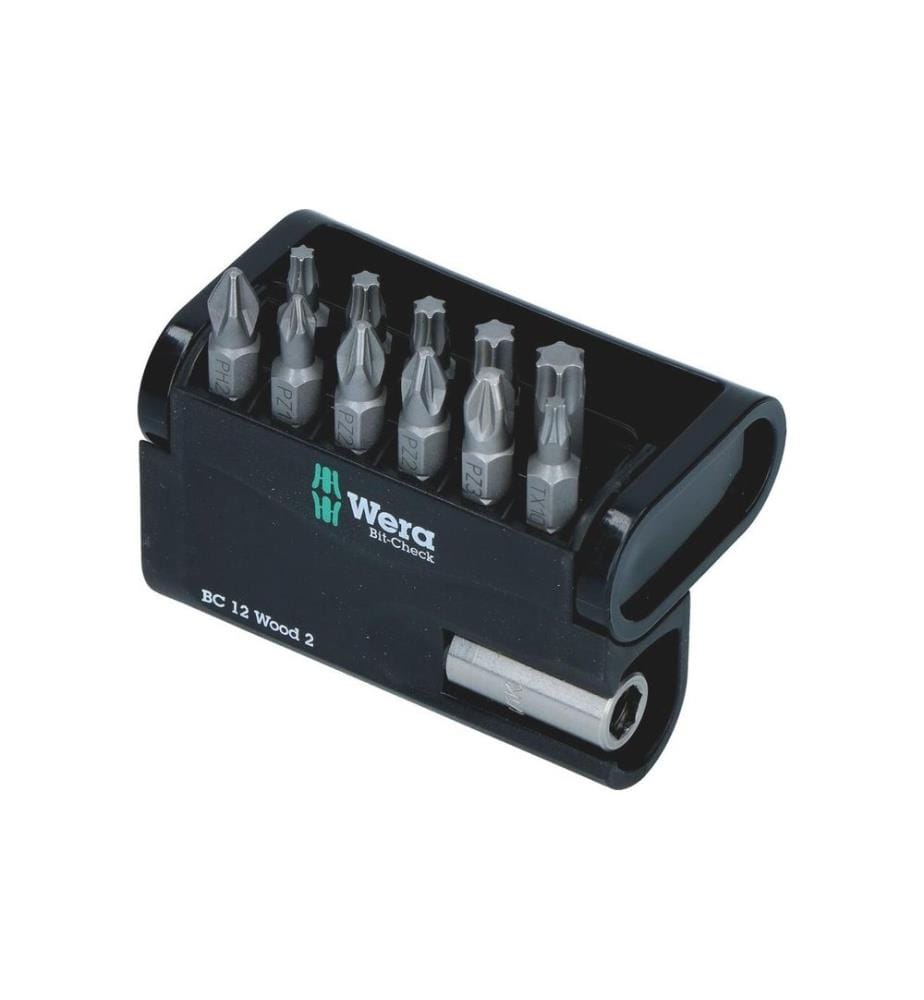 WERA - Bit-Set Bit-Check 12 Wood 2 12-teilig
