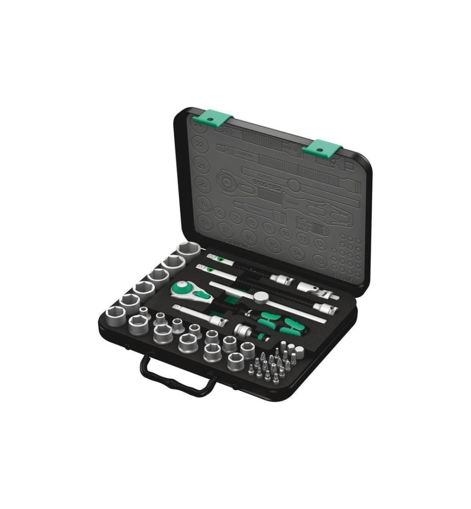 WERA - Steckschlüssel-Set 8100 SB 2 Zyklop Speed 43-teilig