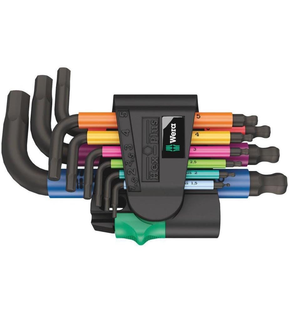 WERA - Winkelschlüssel-Set 950/9 Hex-Plus, Innensechskant