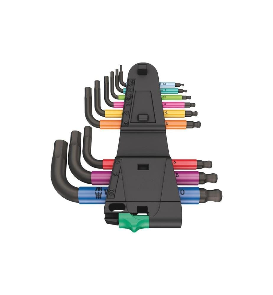 WERA - Winkelschlüssel-Set 950/9 Hex-Plus, Innensechskant