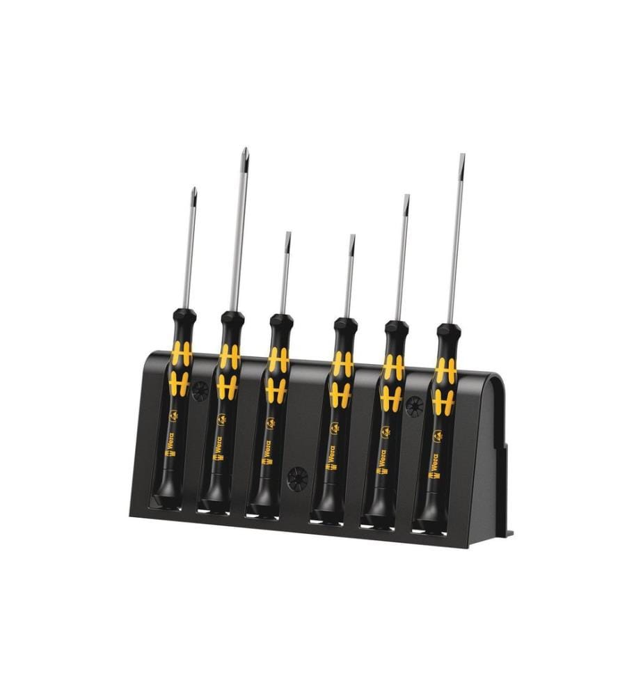 WERA - Jeux de tournevis Kraftform Micro ESD 1578 A/6, 6 pièces