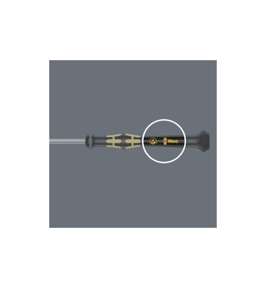 WERA - Jeux de tournevis Kraftform Micro ESD 1578 A/6, 6 pièces