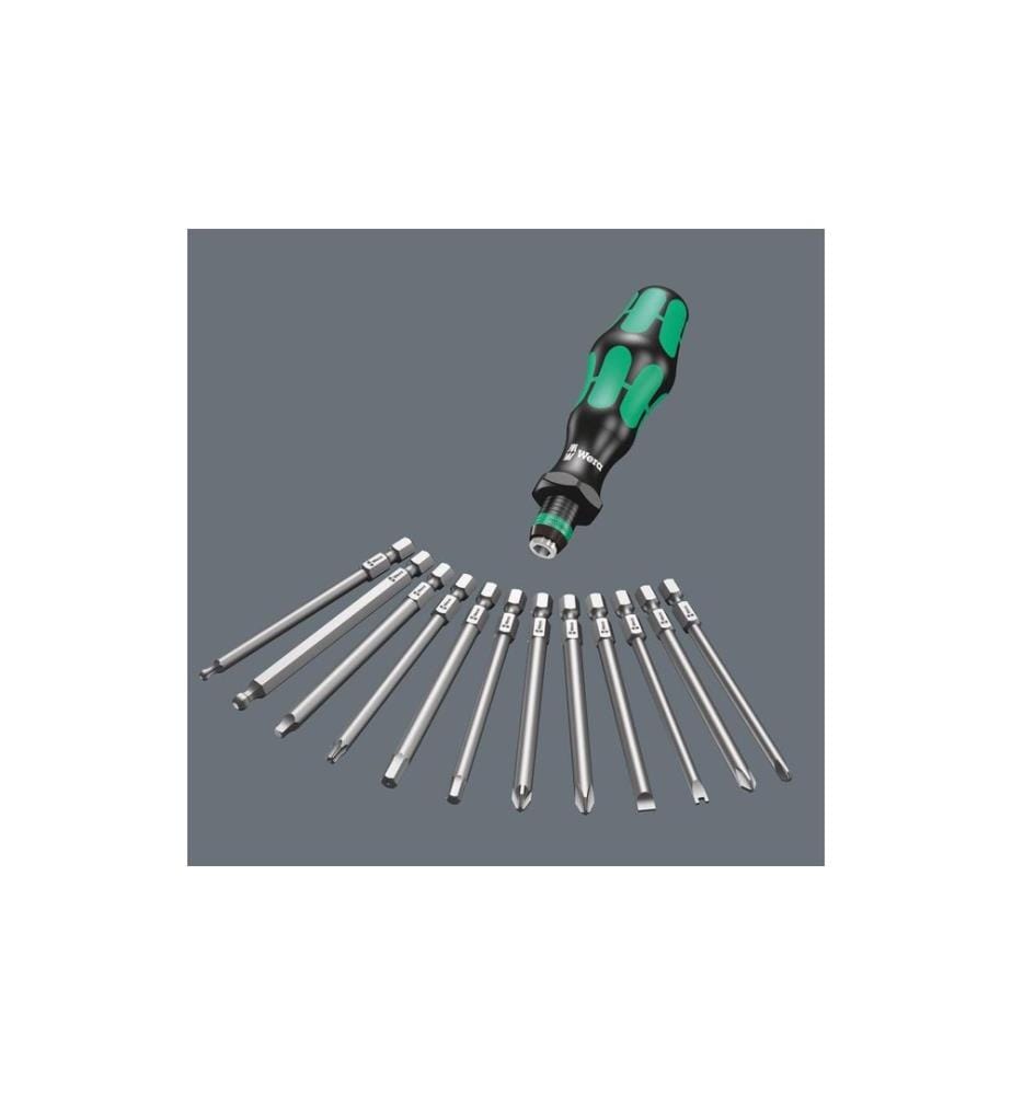 WERA - Étui à outils Kraftform Kompakt M 1 Metall 39 pièces