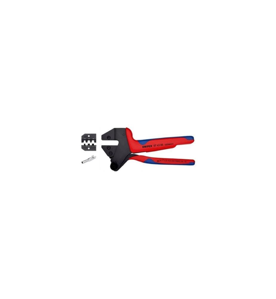 KNIPEX - Pince à sertir pour MC4 jusqu'à 6 mm